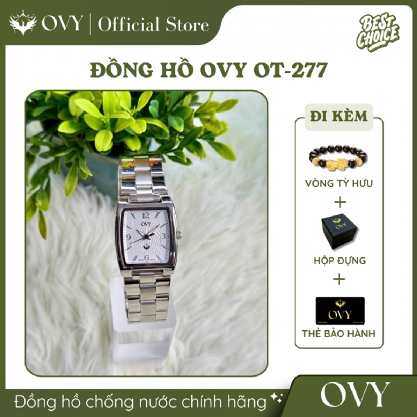 Đồng Hồ Nữ LUXE SQUARE OVY OT-277 Đồng Hồ Nữ LUXE SQUARE OVY OT-277